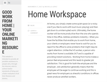 Tablet Screenshot of goodworkfromhome.com